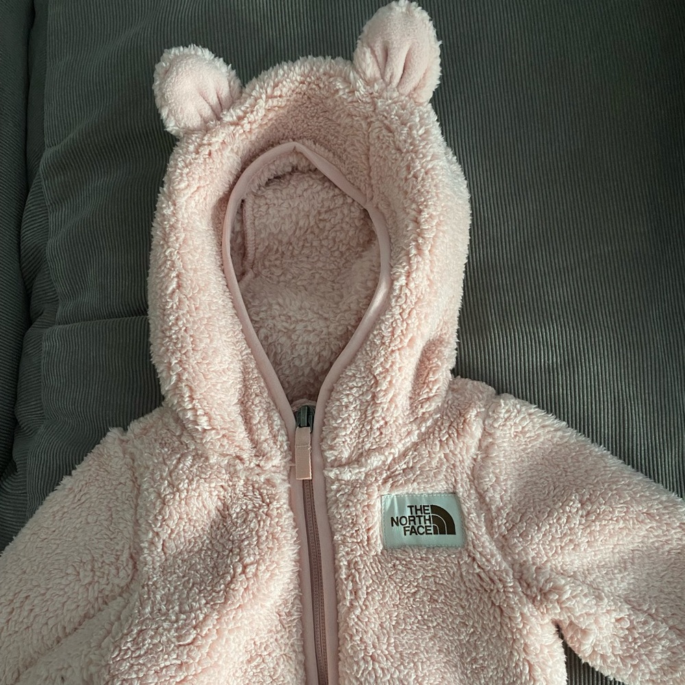 North Face infant campshire bear fleece